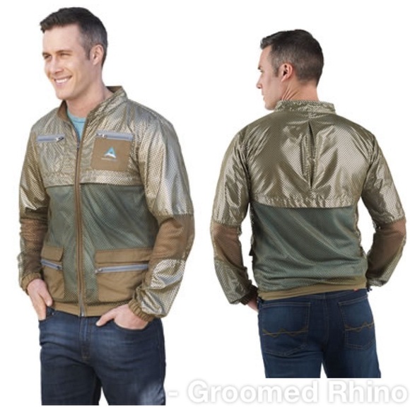 Alchemi Labs Sun Protection Zip Up Jacket Size S/M - Picture 1 of 9